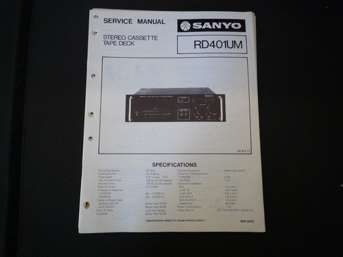 Original service manual - service,