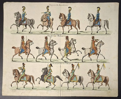 C1840 kürassiere husaren - kürassiere,