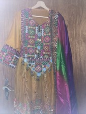 Afghan kuchi tribal orange - afghan,