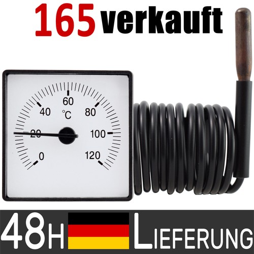 Analog thermometer quadratisch - analog,