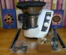 VORWERK THERMOMIX TM21 KÜCHENMASCHINE VAROMA NEUES MESSER & ZUBEHÖR KOCHBÜCHER 