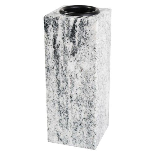 Grab vase aus granit viscont - granit,