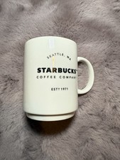 Offizielle Seattle Starbucks Tasse, Est 1971, stapelbar