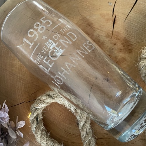 Bierglas personalisiert mit