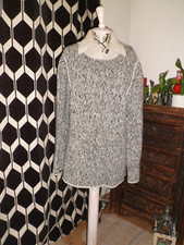 BARBARA LOHMANN  Hamburg  KASCHMIR / wolle  • M L 42 44  •GROBSTRICK •ULTRAWEICH