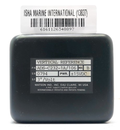 Watson industries rev - watson, rev-a
