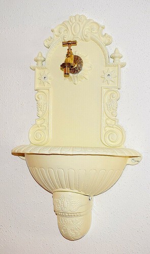 Wandbrunnen antik style alu - antik,