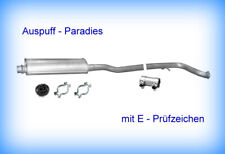 Mittelschalldämpfer Auspuff