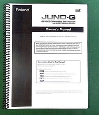 Roland Juno-G Owner's