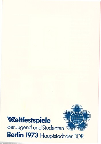 Ddr gedenkblatt - -,