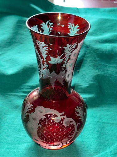 Kristallglasvase vase - kristallglasvase,