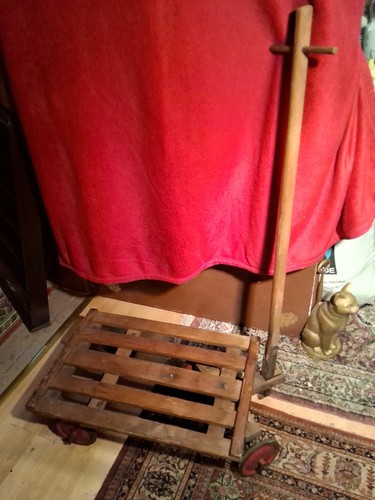 Alter handwagen holz - handwagen,