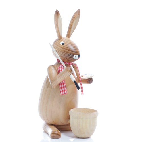 Osterfigur osterhase maler mit - maler,