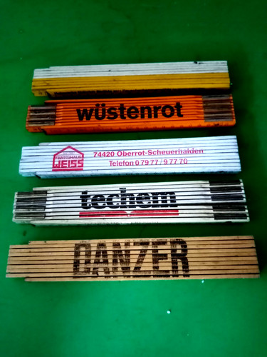 Meterstab zollstock - 2m,