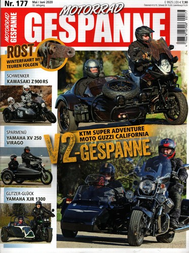 Zeitschrift motorrad gespanne - zeitschrift, motorrad-gespanne
