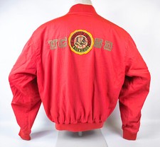 Chevignon Jacke Conquest Exclusive San Diego Gr. XXL (XL) rot vintage 80s