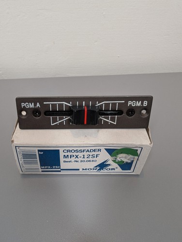 Monacor crossfader mpx - monacor,