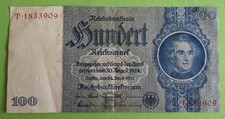 100 Reichsmark Reichsbanknote