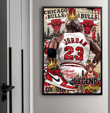 Pop-Art/Graffiti NBA Michael