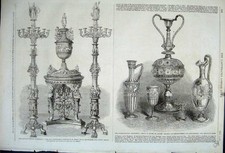 Original alter antiker Druck