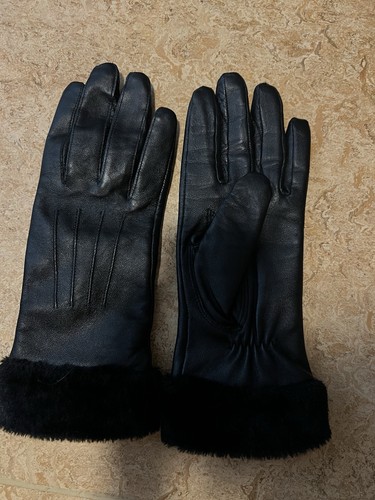 Damen lederhandschuhe schwarz - lederhandschuhe,