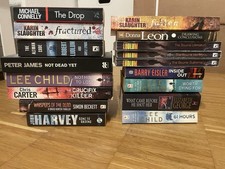 19 englische Bücher / Krimis