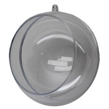 Pracht Acryl-Kugel Floristen teilbar transparent Ø 120 mm mit Öffnung