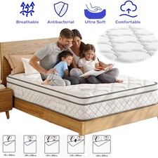 Matratze 26cm Höhe H3 Mittelfest 7-Zonen Orthopädischem Taschenfederkernmatratze