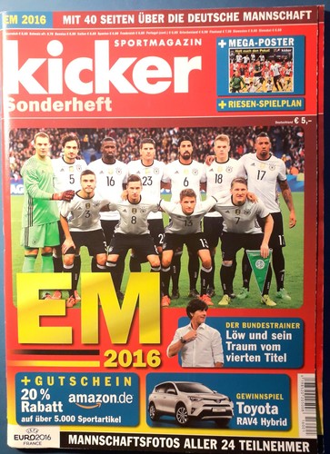 Zeitschrift kicker - zeitschrift,