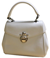 Comtesse When Angels Travel, kleine weiße Handtasche mit Originalrechnung