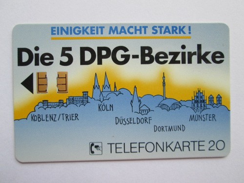 Telefonkarte dpg bezirke - telefonkarte,, 5