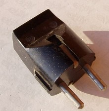 1 alter Stecker Bakelit