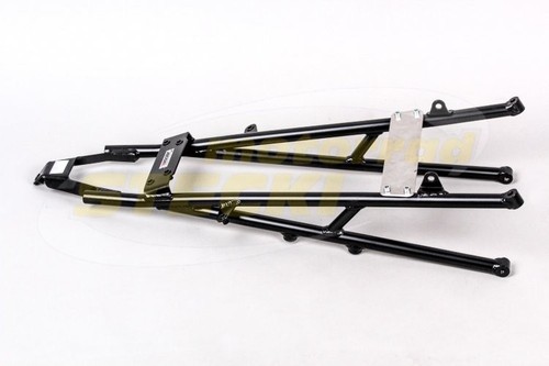 Heckrahmen alu schwarz - heckrahmen, racing