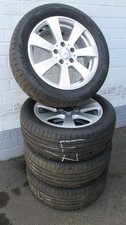4x orig. Mercedes C-Klasse Alufelgen 6x16 Kompletträder Sommer 205/55R16