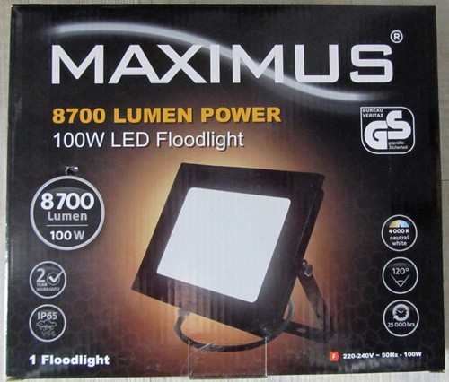 Maximus 8700 lumen - 100, led