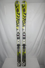 VÖLKL " RACETIGER SC UVO " TOP SKI SLALOM CARVER 155 CM + BINDUNG.