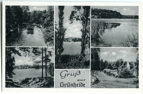 Grünheide bei erkner - ak,