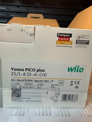 Wilo yonos pico plus - yonos,