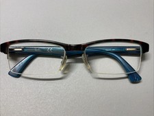 Ray Ban Brille RB 7012 5068, Braun/Blau, Sechziger Jahre
