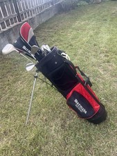 Damengolfbag Rot-Schwarz Von Bermuda Golf