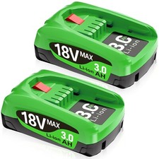 2x Für Bosch PBA 18V 3.0Ah