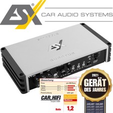 ESX 900 Watt Mini Auto Verstärker 2-Kanal 19x11cm mikro digital Endstufe QM400.2