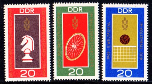 Ddr 1491 1493 postfrisch - ddr, /
