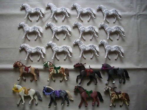 Playmobil pferde 3 - pferde,