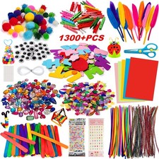 Bastelset Kinder, 1300+PCS DIY