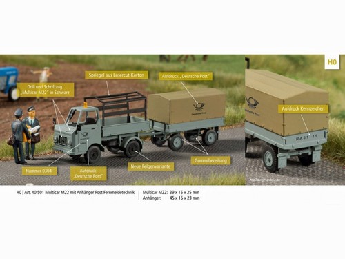 Auhagen 40501 lkw - lkw, multicar