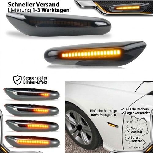 Led seitenblinker dunkel smoke - seitenblinker,