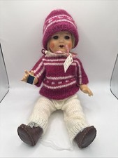 Antike flirty eyes puppe - antike,