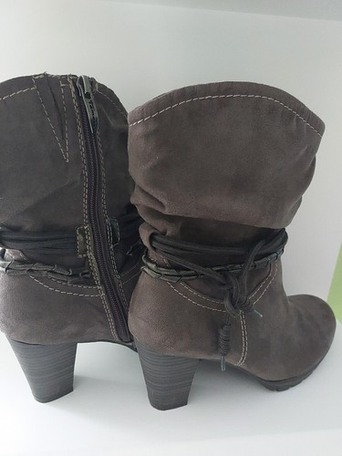 Tamaris damen wildleder - wildleder, look