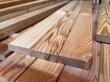 35 Stk. Rhombusleiste 15° Zaunlatte Sib. Lärche ca. 21 x 68 x 900 mm B/C-Sort.